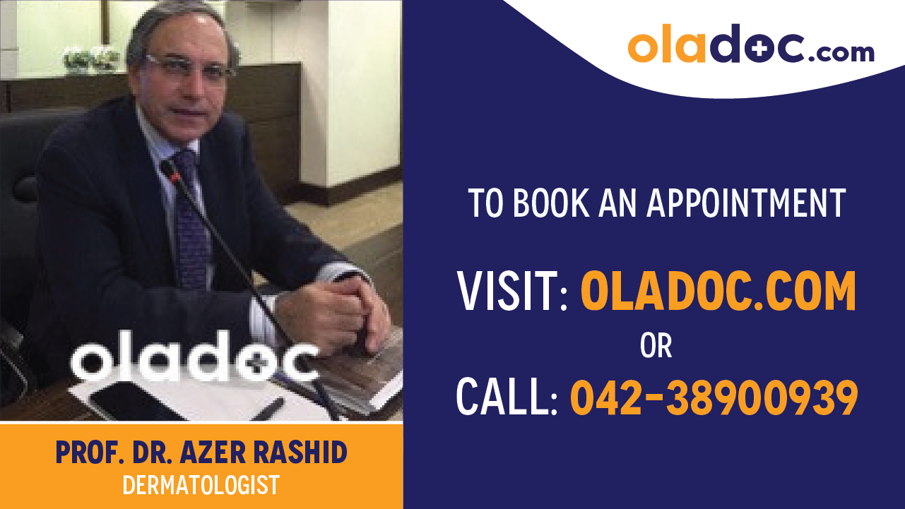 Book appointment with Dr.Azer Rashid-best Dermatologist in peshawar